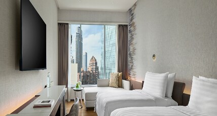 Traders Hotel Kuala Lumpur by Shangri-La Room Type - Deluxe Room 2 Twins