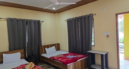 Tapovaan Aarav River Retreat II River view Resort. Room Type - Standard River Lawn View