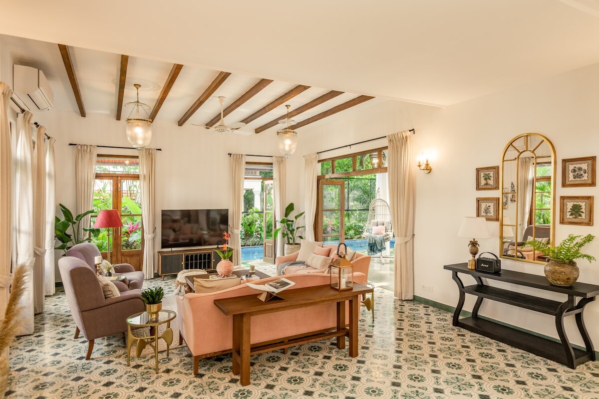 La Morena by The Blue Kite - 4BHK Villa with Private Pool & Caretaker close to Jamun Cafe (02) - Tap to explore photos