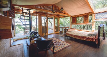 The Machan Room Type - Jungle Machan Plus Forest View with Loft