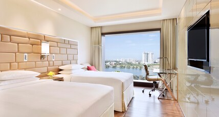 Courtyard by Marriott Bengaluru Hebbal Room Type - Deluxe Room- 2 Twin Bed