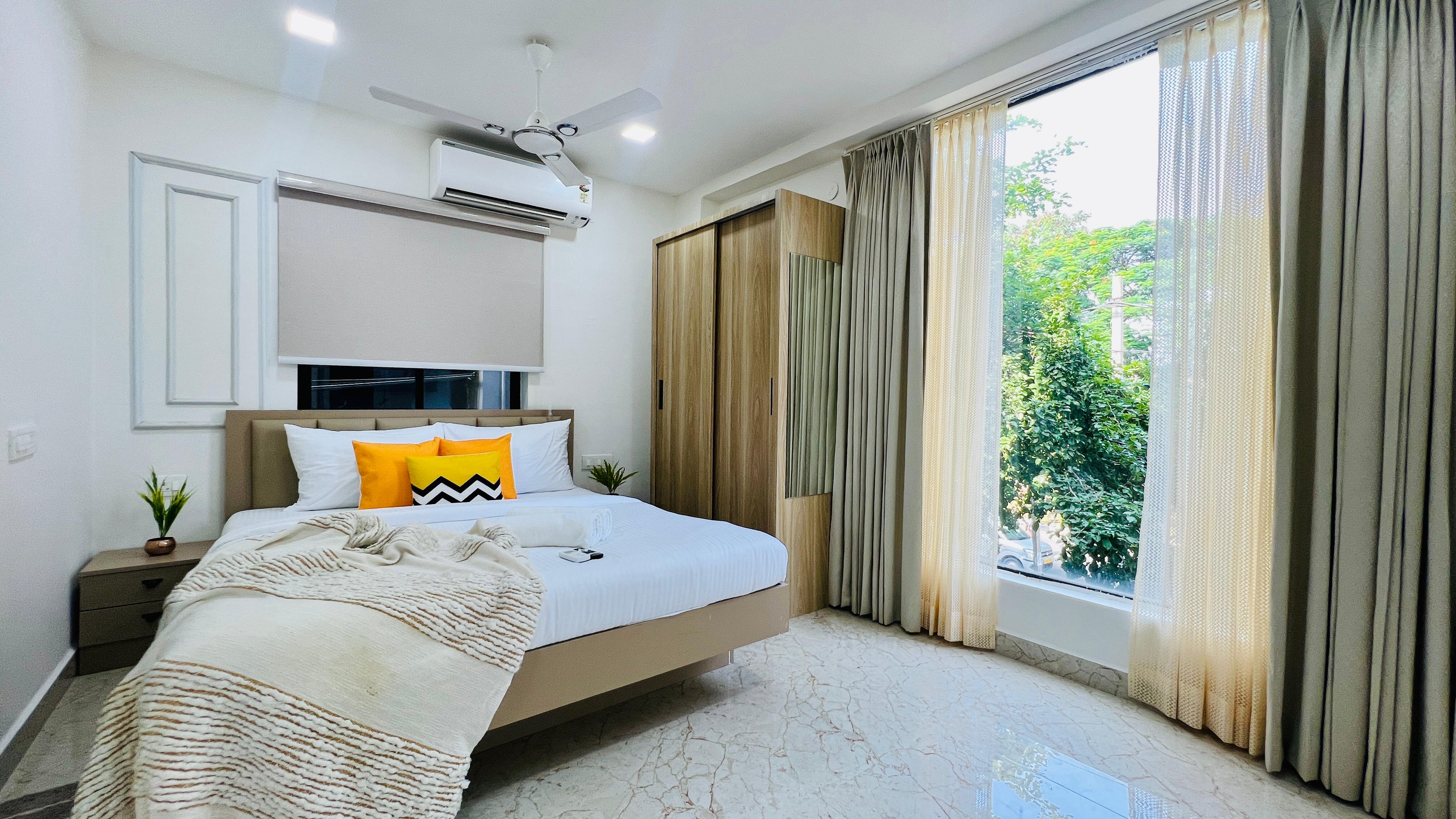BluO 1BHK Hitex Convention Centre HICC @ Kondapur - Tap to explore photos