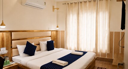 Jungle by sturmfrei Agra | Boutique Stays Room Type - Deluxe King AC Room