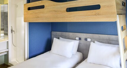 ibis Budget Le Treport Mers Les Bains Room Type - TRIPLE - Room for 3 persons with 3 single beds