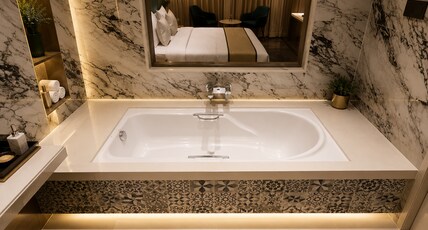 Hotel Stellar Suites Dombivali Room Type - Suite Room with Bathtub and Balcony Male Minimum Age 21 Female Minimum Age 19