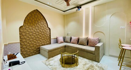 Global Village Room Type - Staymoodyy- Arabic Themed 1BHK