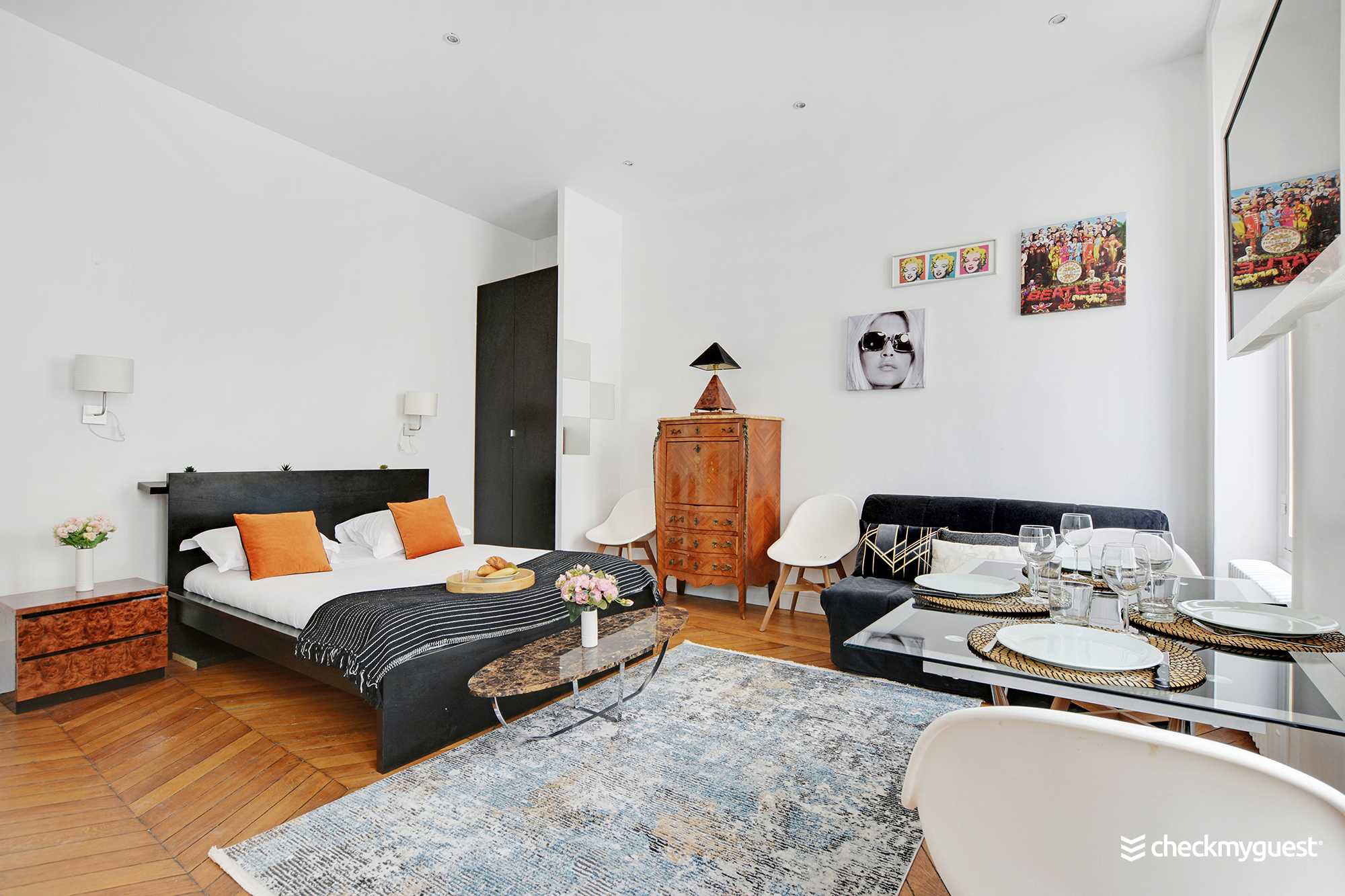 Charming studio - 3P - Le Marais - Tap to explore photos