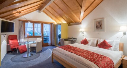 Best Western Hotel Rebstock Room Type - 1 Double Bed, Standard Room, Mountainside, Wi-Fi, Full Breakfast