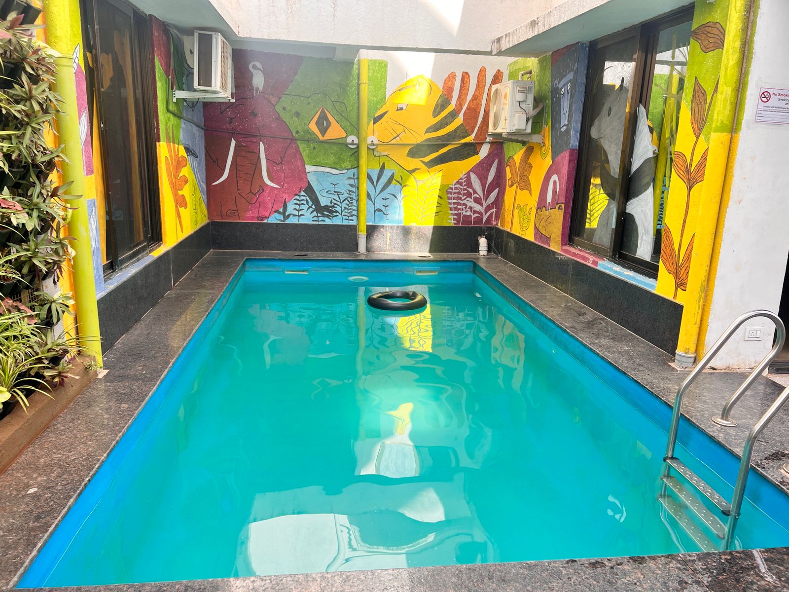 Anjuna 3BHK With Pvt Pool Near River - Tap to explore photos
