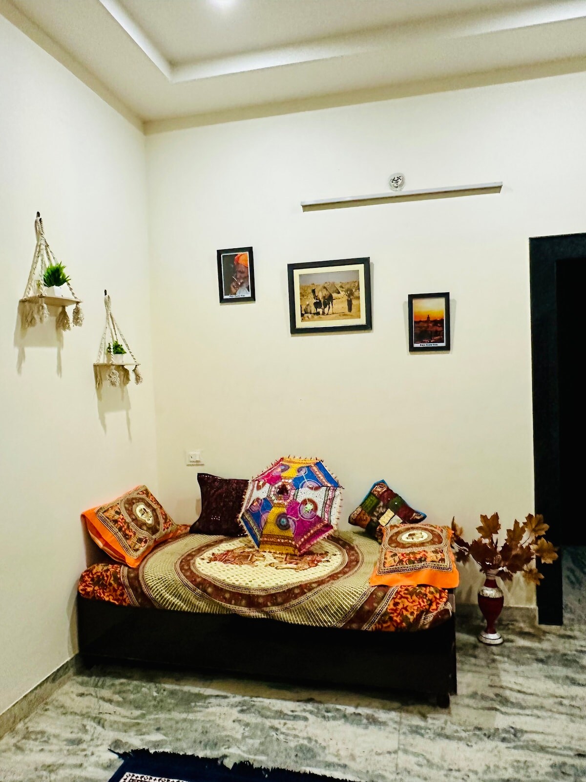 Raja Homestay 2BHK with sunset from terrace - Tap to explore photos