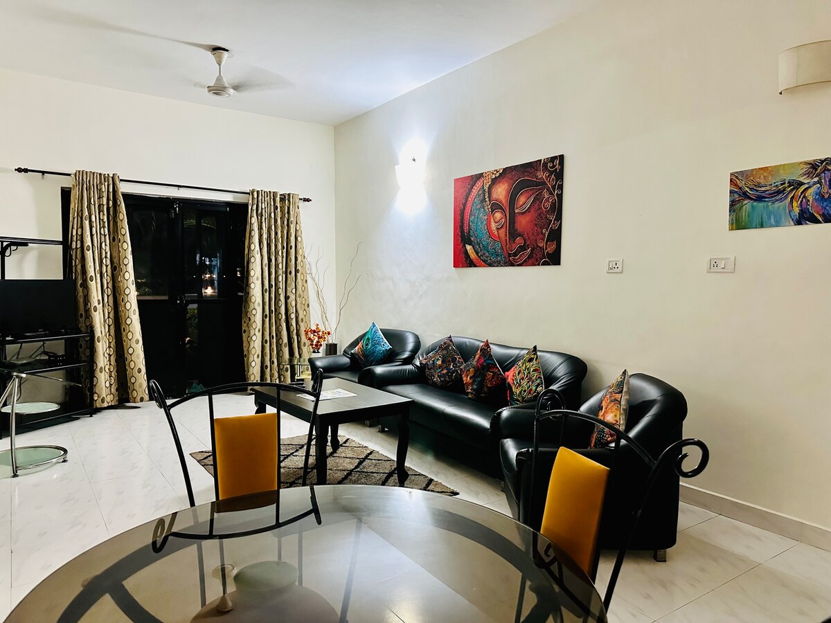 Beautiful 2bhk Deluxe apartment in Arpora - Tap to explore photos