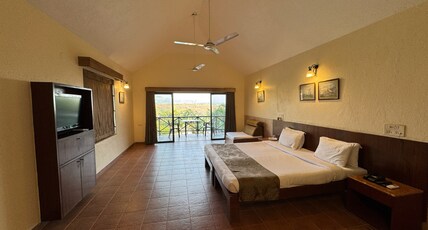 Upper Deck Resort  Highest Peak, Lonavala Room Type - Cottage Room with Mountain View