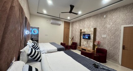 AAKRUTI RESORTS & HOTELS Room Type - Family Cottage