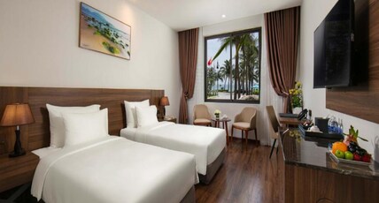Nesta Hotel Da Nang Room Type - Superior Twin Room with Sea View