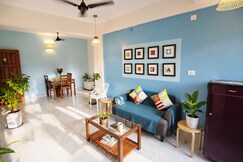 CalanguteBaga2BHK/Pool/Beach/Parking/Kitchen/N0-9