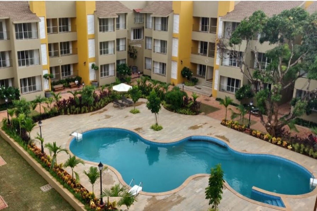 New 1 BHK apartment with Pool near sunset points Anjuna - Tap to explore photos