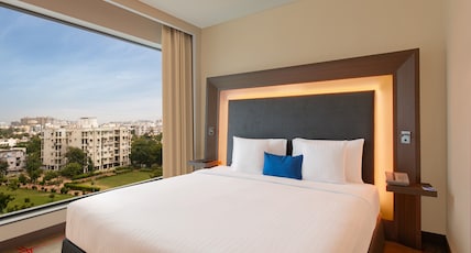 NOVOTEL Ahmedabad Room Type - Junior Suite with separate sitting area and Premier Lounge access NOVOTEL Ahmedabad Room Type - Junior Suite with separate sitting area and Premier Lounge access