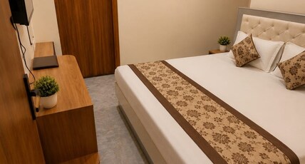 B.K. PALACE Room Type - Double Bed Room