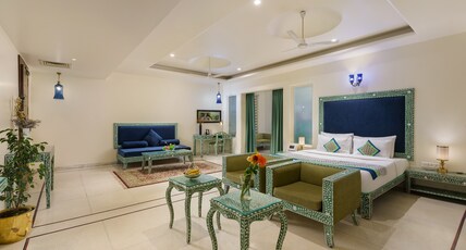 Brahma Niwas- Best Lake View Hotel in Udaipur Room Type - Heritage Executive Suite with Jacuzzi