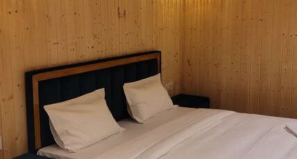 Ganga Beach Resort Uttarkashi Room Type - Premium Wooden Cottages