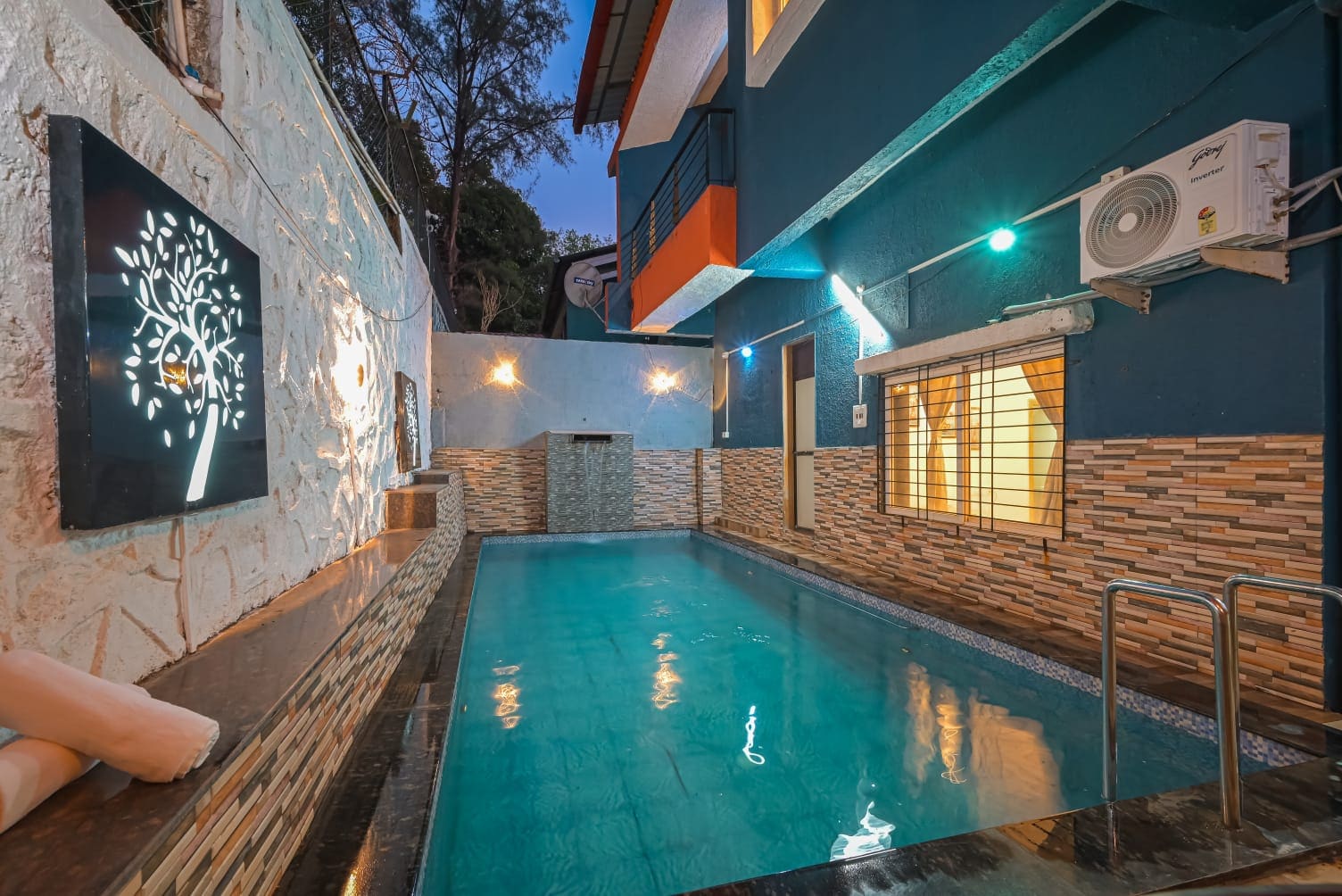 Arya Villa 3BHK with Pvt Pool, Lonavala - Tap to explore photos