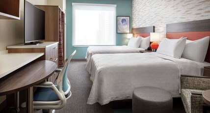 Home2 by Hilton Denver Downtown Convention Center Room Type - 2QN ACC TUB STUDIO CTY VW