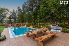 StayVista at Meadow Muse W/ Outdoor Pool - Manesar