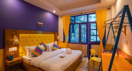 goSTOPS Kasol Room Type - Deluxe Private Room with Ensuite Bathroom with View and Premium Balcony goSTOPS Kasol Room Type - Deluxe Private Room with Ensuite Bathroom with View and Premium Balcony