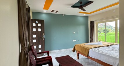 Hampi Green Hills Guest House Room Type - Premium Room(Paddy and Mountain view)  NON -AC