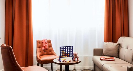 Ibis Styles Hy Room Type - Standard family suite with 1 double bed and 1 sofa for 2