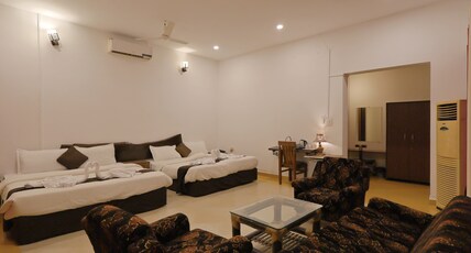 Nature's Sprout Wildmark Kanha Resort Room Type - Family Double Bedded Room