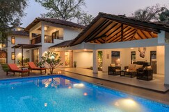 tisyastays | Villa Terra Viva 3BHK Lux with Pvt pool , 5mins to beach