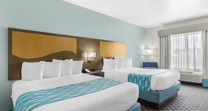 Best Western Plus Waller Hotel Room Type - 2 Queen Beds, Non-Smoking, Pillowtop Bed, Microwave, Refrigerator, High Speed Internet Access, Full 