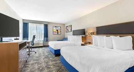 Best Western Plus Lewisville/Coppell Room Type - 2 Queen Beds, Non-Smoking, Microwave And Refrigerator, Work Desk, Wi-Fi, Full Breakfast Best Western Plus Lewisville/Coppell Room Type - 2 Queen Beds, Non-Smoking, Microwave And Refrigerator, Work Desk, Wi-Fi, Full Breakfast