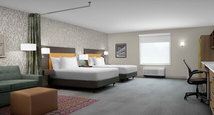 Home2 Suites by Hilton Poughkeepsie Room Type - 2QN HEARING ACC STUDIO