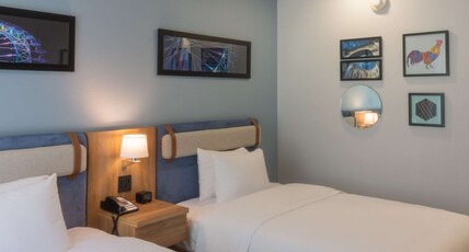 Hampton by Hilton Aguascalientes Downtown Room Type - TWO DOUBLE BEDS ROOM NS