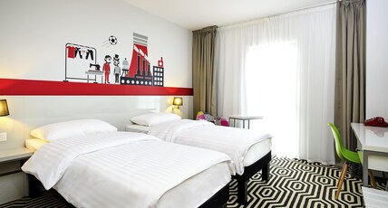 Ibis Styles Arad Room Type - Standard room with 2 single beds