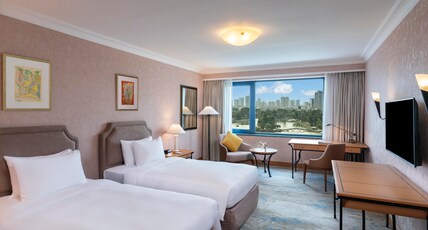 Hanoi Daewoo Hotel Room Type - Grand Deluxe Room Twin Bed Lake View Hanoi Daewoo Hotel Room Type - Grand Deluxe Room Twin Bed Lake View