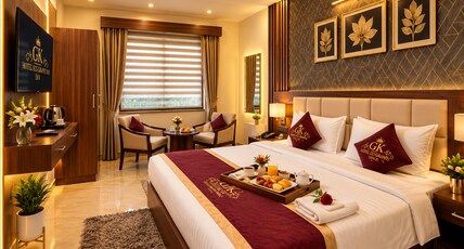 Hotel ECG Grand Room Type - Double Deluxe with Large Bed Hotel ECG Grand Room Type - Double Deluxe with Large Bed