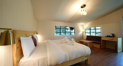 Treetop Glamps - Mussoorie Room Type - DUSK-Forest View Room