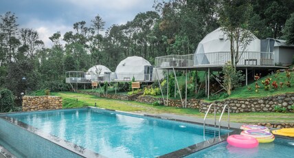 Vanani Luxury Glamping and Resorts Munnar Room Type - Luxury Glamp with jacuzzi