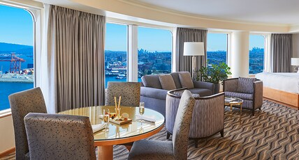 Pan Pacific Vancouver Room Type - Panoramic Harbour View King