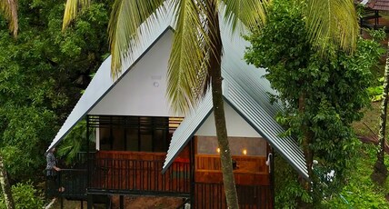 The Tree Organic Farm Stay Room Type - TREE HOUSE DAM VIEW