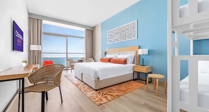 Centara Mirage Beach Resort Dubai Room Type - Mirage Superior room Sea view with Bunk beds Centara Mirage Beach Resort Dubai Room Type - Mirage Superior room Sea view with Bunk beds