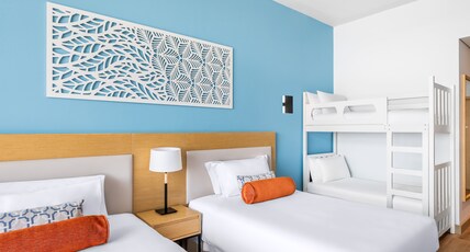 Centara Mirage Beach Resort Dubai Room Type - Mirage Family room Panoramic Sea view with Bunk beds Centara Mirage Beach Resort Dubai Room Type - Mirage Family room Panoramic Sea view with Bunk beds