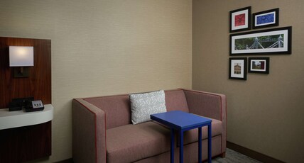 Hampton Inn Youngstown West Room Type - KING W SOFA-MICROFRIG-NONS