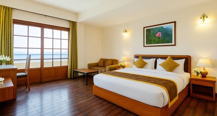 Summit Ttakshang Residency Hotel & Spa (2 Mins Walk to MG Marg) Room Type - Suite with Private Balcony