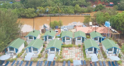 Agonda Island View Room Type - Premium Room Partially Sea View