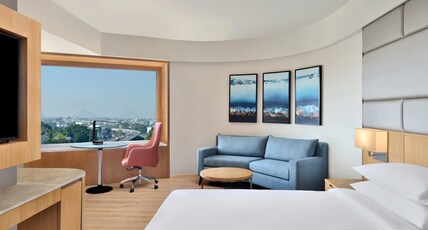 Courtyard by Marriott Nashik Room Type - Studio 1 King Bed City View with Sofa Bed