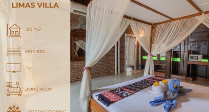 Omah Gili Hotel Room Type - Family Room
